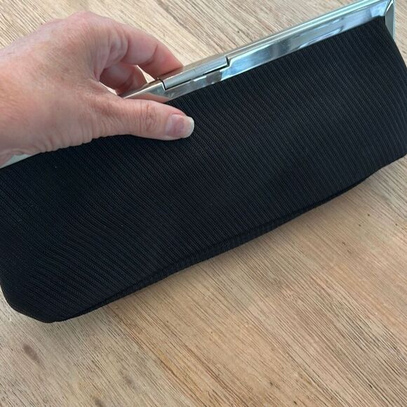 NWT Calvin Klein black clutch purse - Picture 3 of 6